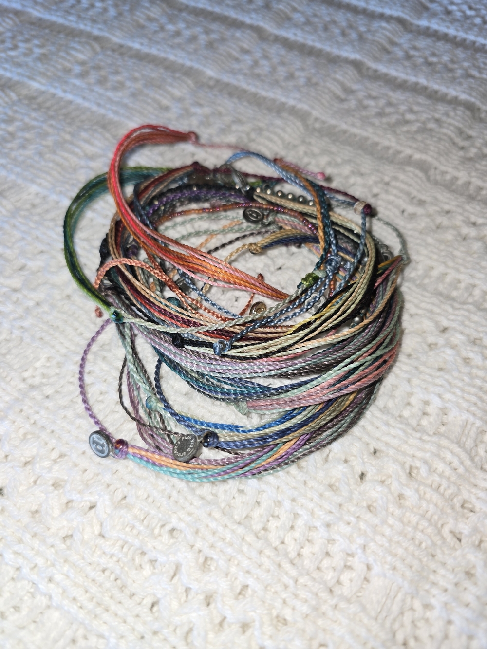 Multi-Color Set Of 15 Bracelets - PuraVida!